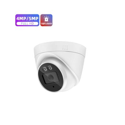 China Red IP HD Cámara de color completo con audio AI Detección humana de cúpula Smart IR POE Cámara de visión nocturna Cámara de circuito cerrado en venta