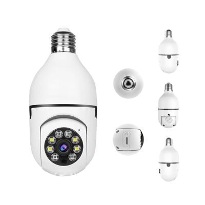 Cina WIFI Bulb Network Camera IP Home E27 Camera a lampadina HD 4MP con visione notturna Tracciamento automatico Camera di sicurezza wireless in vendita