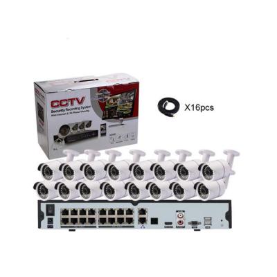 China Customized 16CH HD 1080P AHD Kit 1080P Night Vision AHD Camera with 16CH DVR for sale