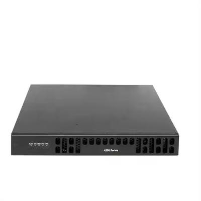 China QoS Function Wired ISR4221/K9 4200 Series 4GB DRAM 8GB Flash Enterprise Router 2 Ports Gigabit Router Integrated Services Router for sale