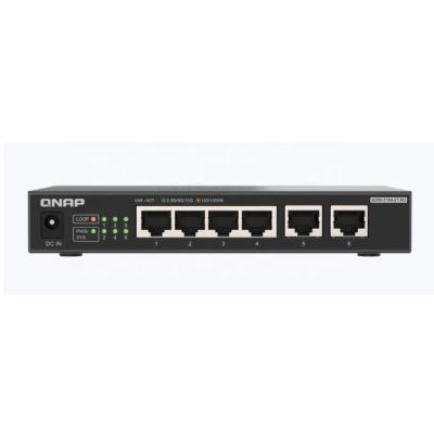 中国 High Capacity QSW-2104-2T-R2 Unmanaged Ethernet Switches with NO Private Mold and 2*10GbE 4*2.5GbE RJ45 Ethernet Port 販売のため