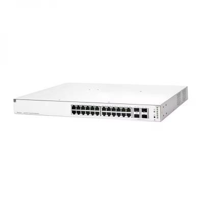 China JL684A 24 portas Gigabit PoE Switch personalizado com 10Gb SFP Switch de rede instantânea em 1930 370W personalizado e personalizável à venda