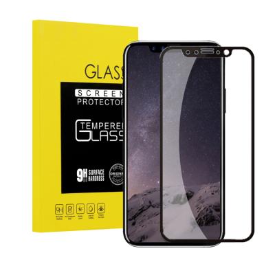 China Fast Shipping Anti-crash Ultra Thin 0.26mm 9H Toughened Clear Membrane Screen Protector Film For Apple iPhoneX for sale