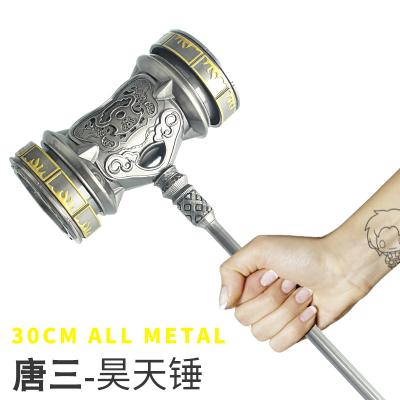 China China Manufacture Big Game Hot Metal Hammer Weapon Model For Room Ornament Handwork for sale