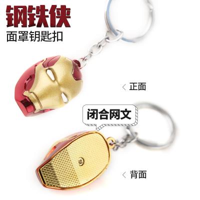 China Hot Sale Super Hero Captain America Europe Amazon Iron Man Pending Key Chain Key Chain For Gift Or Collection for sale