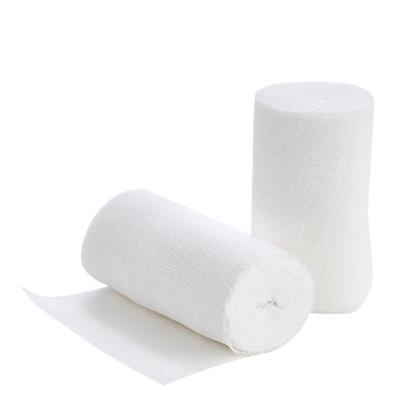 China OEM Craft Packing 100% Gauze Hemostatic Bandage Roll Super Gauze Sponge Cotton Absorbent Cotton for sale