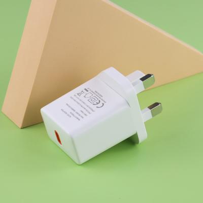 China USB Wall Charger PD3.0 20w R-U Port Type-C Type C With 20w PD For Mobile Phone Charger Fast Charging for sale