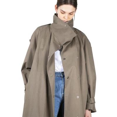 China High Quality QUICK DRY Customized Plus Size Coated Women Winter Jackets Ditch Coat Women Long for sale