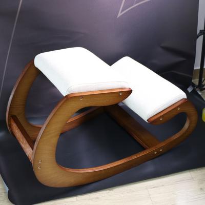 China Ergonomic Adjustable Kneeling Chair Office Kneeling Chair Height For Home Office Pose Corrective Seat Knee Stool For Bad Back Support for sale