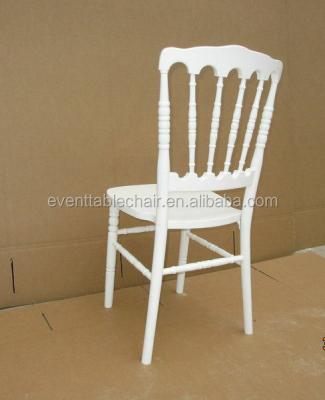 China Solid Wood Ballroom Used Stacking Wooden Napoleon Chairs For Sale for sale