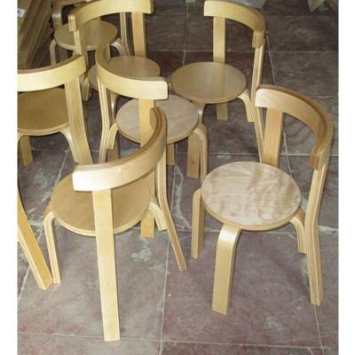 China stool home & Ottoman Chairs Modern Luxury Stacking Back Banquet Dining Bamboo Bentwood Metal Chair Drum Stools Kids Wooden Lounge for sale