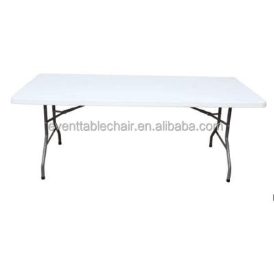 China Customized Durable 6ft Folding Table Professional Cheap Portable Plastic Folding Board For Outdoor Activities for sale