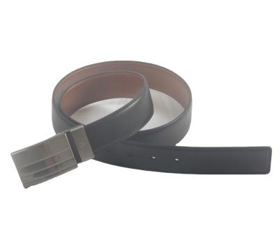 China High quality factory famous brand split fashion leather popular reversible belt for sale