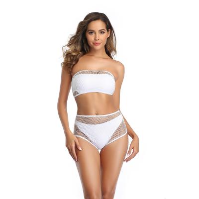 China Plus Size Manufacturer High Quality Special Design Bikini Mesh Swimsuits Women Sexy Three-Piece Swimwear For Girls for sale