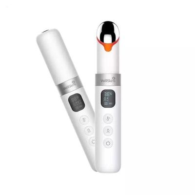 China Xiaomi Youpin Wellskin Rechargeable Electric Manual Vibrator Eye Care USB LCD Eye Massager Hot Cold Hot for sale