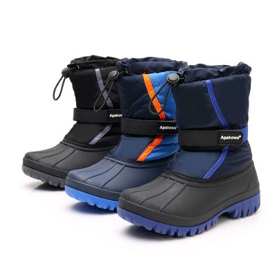 China Anti-Smell Winter Children's Snow Boots Boys and Girls Mid-Calf Shoes Cotton Shoes High Tube Cotton Rejects Middle Kids Shoes for sale