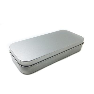 China Recyclable Metal Rectangle Tin Box Logo Gift /knife Tin Box Customized Matte Finish Box for sale