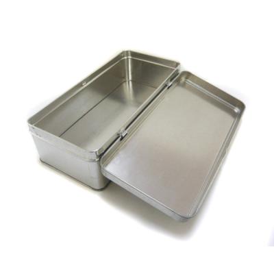 China Recyclable Rectangle Metal Tool Tin Box Packaging for sale