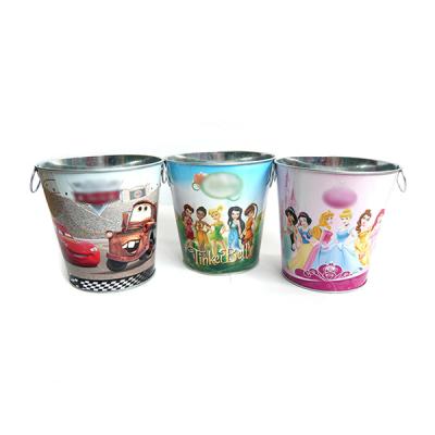 China Sustainable Valentines Series Galvanized Bucket 5