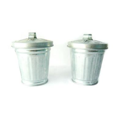 China Chinese Factory High Quality Viable Mini Metal Bucket with Cover for sale