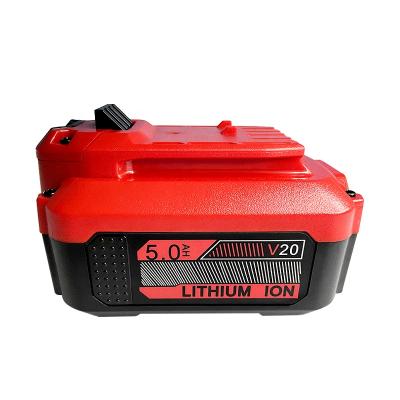 China Replacement Power Tools Battery 20V 5.0Ah For Craftsman V20 Lithium Ion Battery For CMCB205 CMCB204 CMCB206 20V Cordless Power Tools for sale