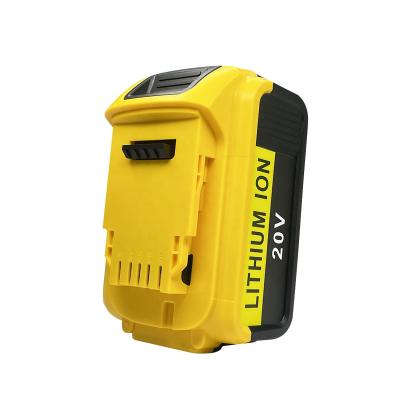 China Power Tools 4.0Ah 20V DCB204 Replacement For 20v Dewalt Battery Power Tools Drill Battery Dewalt DCB200 DCB204 DCB206 DCB201 DCB203 DCB180 for sale