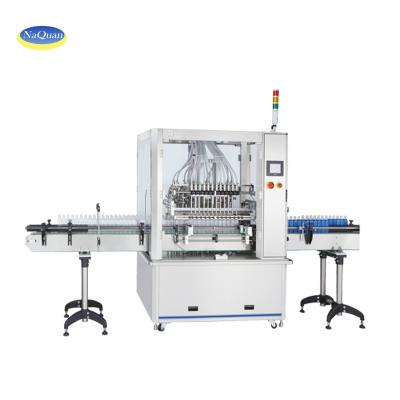 China Full Automatic Food 4 Heads Double Colors Chocolate Jam And Hand Wash Liquid Filling Machine for sale