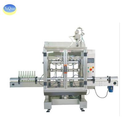 China Automatic Food Marmalade Nut Peanut Chocolate Spreading Paste Jar Filling Machine Factory Automatic Marmalade Small for sale