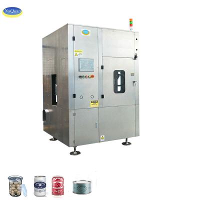 China Automatic food tin can sealing machine, small food canning machine for /fruit/fish/beans/tomato/beer for sale