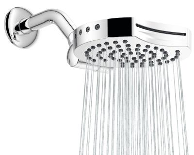 China With diverter RS4350 CUPC Patented Design 4 Function High Quality Circular Adjustable Shower Set Bathroom Rain Spray Shower Head for sale