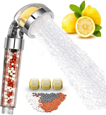 China Without Needle Lemon Aroma Spa Hand Shower Vitamin Shower Ion Filter for sale