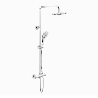 China With Slide Bar SB1550 CUPC Multi Functions Top Shower With 304 Stainless Steel Shower Tub Bathroom System Shower Column Set for sale