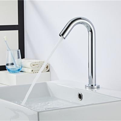 China Sense Faucets Smart Sensor Faucet Infrared Sensor Faucet Automatic Water Saver Kitchen Bathroom Faucet for sale