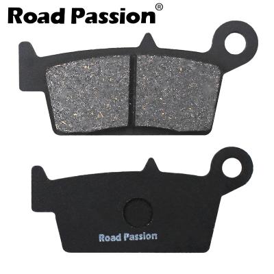 China metal & Brass Alloys Motorcycle Body Parts Disc Brake Pad For Suzuki DR 125 80 Geo RM K3 250 RMX LX DR-Z 400 DRZ400 PEUGEOT SV 50 for sale