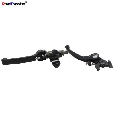 China TTR 125cc Black Chrome Clutch Brake Lever For 22mm Handlebar 110cc 125cc 140cc TTR 125cc SSR Xmotos Apollo 125 Pit Dirt Bike 7/8 Inch for sale