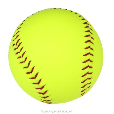 China Outdoor Sports Wholesale Baseball Weighted 9 Ounce Softball Practice Balls Pitching Batting Hitting Training Balls Close Up + Genuine Leather for sale