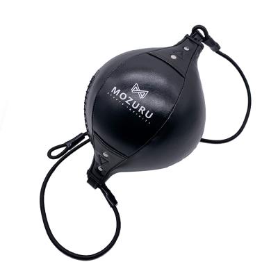 China PU Double End Speed ​​Ball Punch Ball PU Leather Dodge Speed ​​Punching Bag for sale