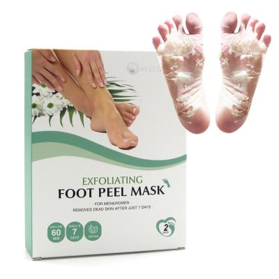 China Hot Selling Foot Exfoliating Peeling Nourishing Magic Foot Mask for sale