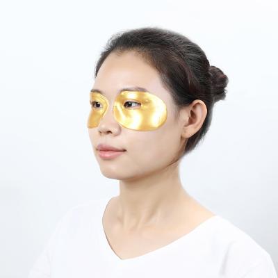 China 24k Collagen Eye Patch Eye Extension Crystal Collagen Eye Mask Eyelash Moisturizer Hyaluronic Acid Collagen Eye Mask for sale