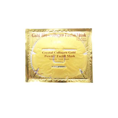 China Moisturizer 24k Gold Collagen Hydrogel Face Mask 24 Gold Face Mask for sale