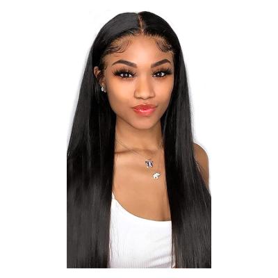 China Hair Extensions Bundles; Hot Selling Silk Straight Hair Transparent Lace Closures 13*4 4*4 10-40 Inch Wigs For Black Women for sale