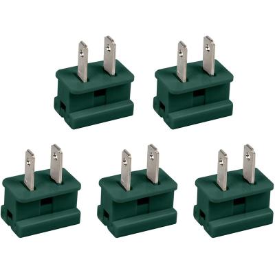 China Slide On Holiday Christmas Lighting Outlet Male Green Slip Socket SPT-1 for sale