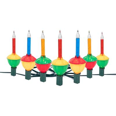 China UL 7-Light Set Waterproof Multicolor Festival Decoration Festival Bubble Christmas Tree String Light for sale