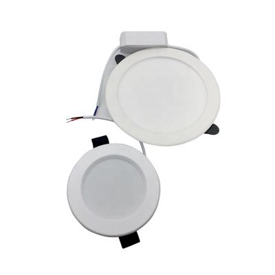 China Wholesale 220V Modern Ceiling Manufacturer Ultra Silm Flat Recessed Round Led Panel Light for sale