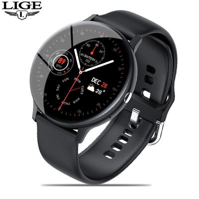 China LIGE 2021 Wifi Dial Call Smart Watch Men Touch Dial Call Fitness Tracker IP67 Full Waterproof 4G ROM Smartwatch For Women for sale