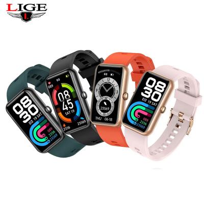 China 2021 LIGE Touch Screen Men Sport Wristband Heart Rate Smart Bands Fitness Tracker Watch Men Smartwatch For Android IOS for sale