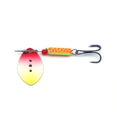 China 2022 Sample Hot Sale Available New Finely Processed Fish Metal Spinner Spoon For Use for sale