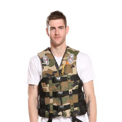 China Fashion Camouflage Pocket Water Skiing Upward Surfing Drift Photography Hunting Voluntary Wadering Fishing Vest for sale