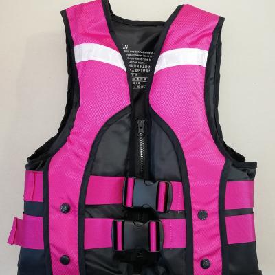 China Reflective Adult Surfing Drift Surfing Waterskiing Nylon Logo Kids Kayak Rafting Jet Ski Life Vest for sale