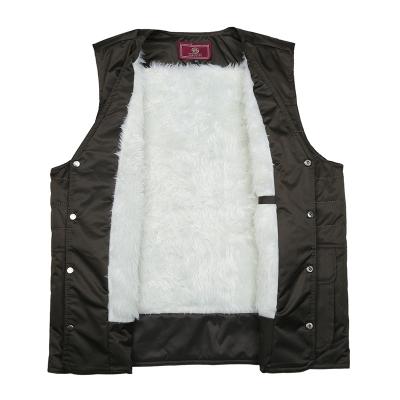 China Outdoor Sports Waistcoat Fleece Men's Vests Waterproof Windproof Windproof Thermal Rise Fishing Vest for sale